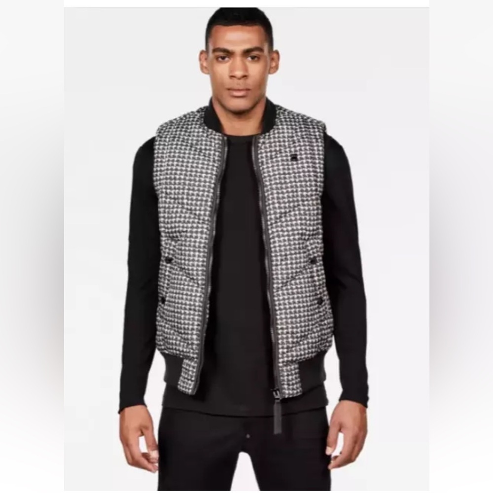 G-Star Raw Men's Whistler Meefic Quilted Vest Sz L